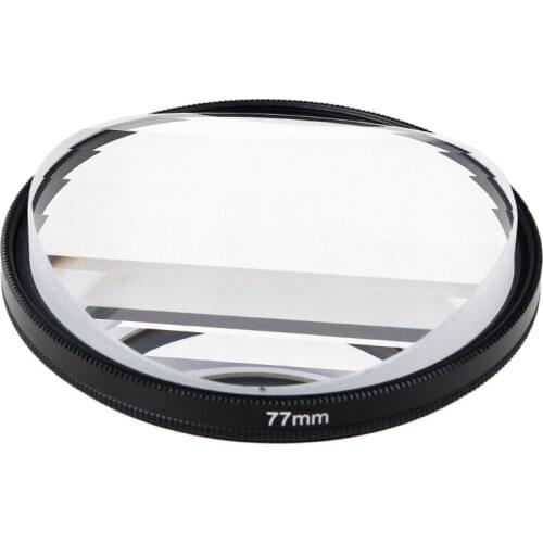 77mm Linear Prism Filter Kaleidoscope Prism s Gourmet Wedding Effect SLR