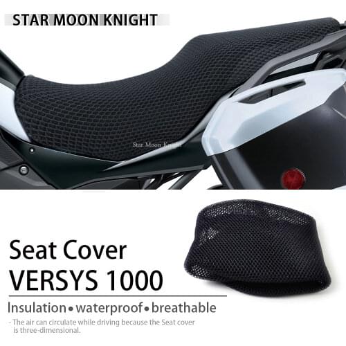 Fit For Kawasaki VERSYS1000 VERSYS 1000 motorcycle seat covers Protecting Cushions scooter Cover Nylon Fabric Saddle Seat Cover