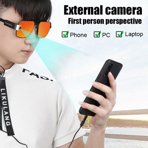 JOZUZE Webcam Mobile Phone Computer Camera Live Camera First Person Camera Mini Web Cam Android Phone Wired External Lens 1080P