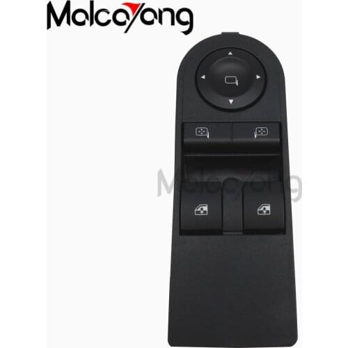 Power Window Master Control Switch Button For Vauxhall Astravan Zafira Opel Astra H Zafira 2004-2015 13215152, 13228879, 6240381