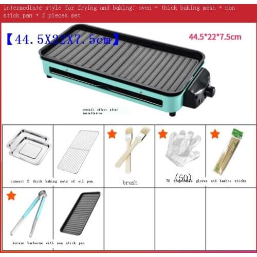 Parrilla Camping Rotisserie Smoker Korean Chapa Mangal Izgara Churrasqueira Barbacoa Barbecue for Outdoor Electric Bbq Grill