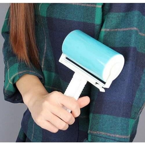 New Arrive Super Sticky Washable Dust Lint Roller With Cover for Fluff Pet Hair Dust Remover Lint Sticking Dusting Roller