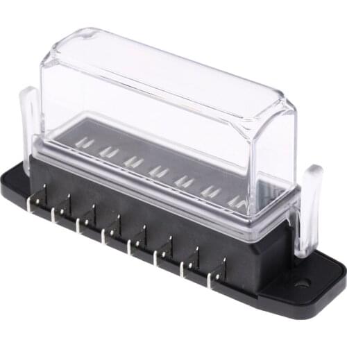 Brand New 8 Ways Fuse Holder Distribution Block Waterproof 15A 24V