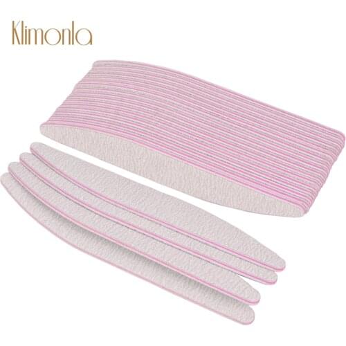 10Pcs/Lot Professional Nail File 100/180 Grit Gray Willow Leaves Shape UV Gel Varnish File Sandpaper Pedicure Tools Supplier