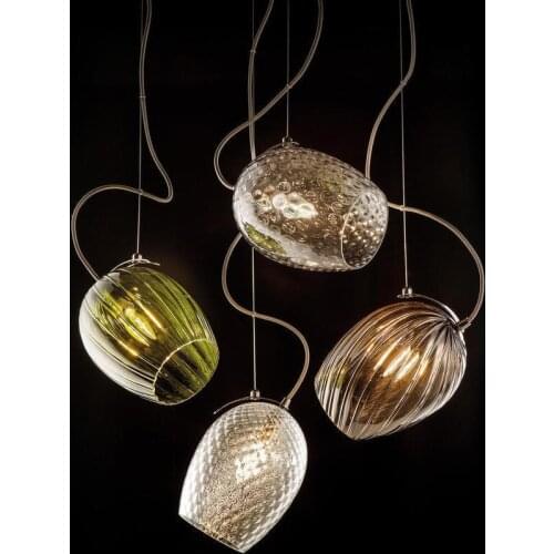 Suspension Lustre Hang Modern Vertigo Lamp Fiberglass/polyurethane Pendant Light Dining Room Living Room Lamps Bar Cafe Room