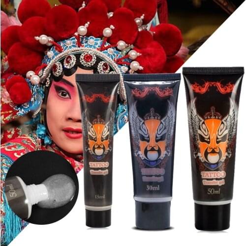 Portable Tattoo Transfer Gel Safe Skin-Friendly Mild Formula Stencil Stay