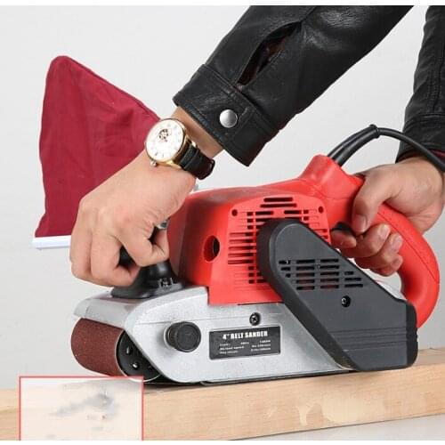 Portable sander polishing machine flat plate grinding machine woodworking sandpaper machine