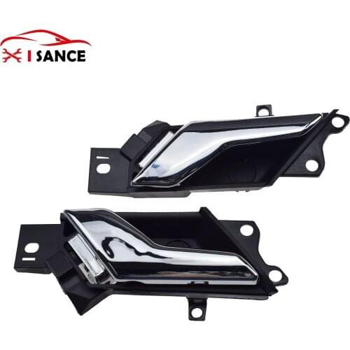 Chrome Interior Door Handles Left Right For 2012-15 Captiva Sport 08-10 Saturn Vue 20983673,96660863, 96861998,96861999,96660864
