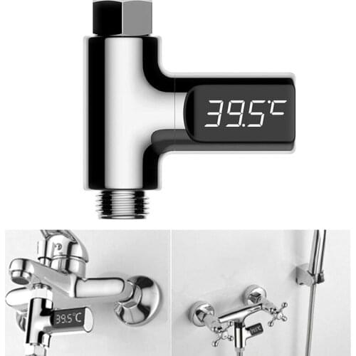 LED Display Celsius Water Temperature Meter Monitor Baby Bath Water Thermometer Celsius/ Fahrenheit Display Screen Smart