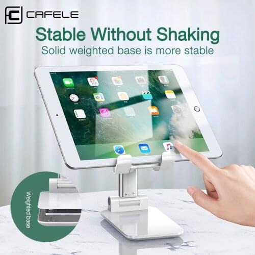 Cafele Universal Desktop Tablet Holder Stand For iPad Pro Mini Air Adjustable Foldable Adjustable Alloy Table Stand For Phone