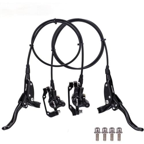 Bicycle Brake MTB Hydraulic Disc Brake IS Post Mounting Left Front Right Rear Calipers Rotor Oil Pressure Brake Set