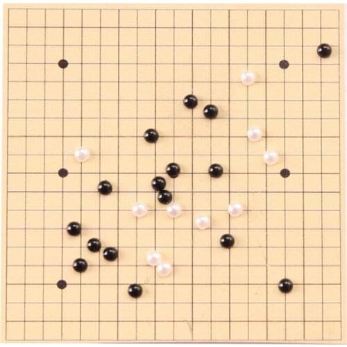 1 Set Cute Miniature Dollhouse Board Game Dollhouse Go Board Game Vibrant Color Solid