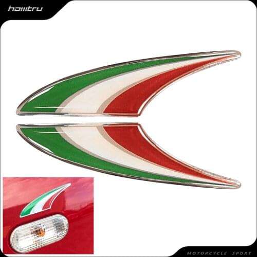 3D Italy Sticker Motorcycle Tank Decal Italia Stickers Case for Vespa GTS GTV 300 250 Ducati Monster Aprilia Decals