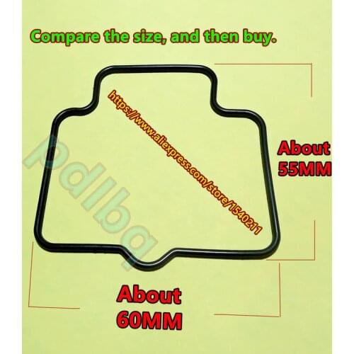 4pcs / pack)GS125 EN125 Mikuni carburetor Bottom shell (rubber) gasket seal housing