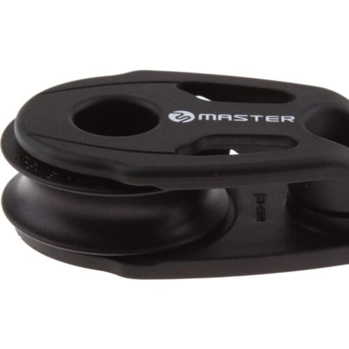 40mm Single Sheave Pulley Roller Bearing Wheel Loading 230KG 3/8 inch