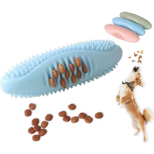 Aggressive Dog Molar Chew Toy Durable Safe Sea Cucumber Shaped Interactive Cat Toy Teeth Cleaning Puppy Training Pet Accessory