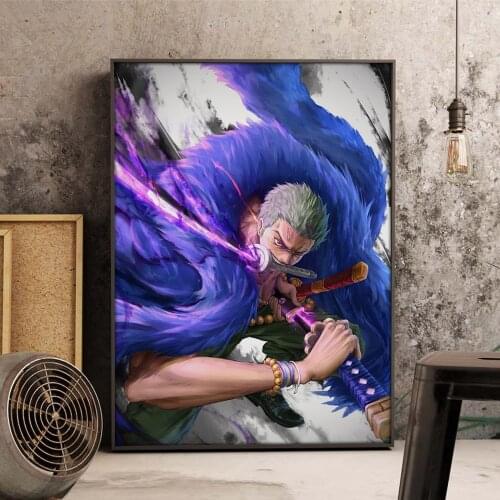 5d Diy Full Drill Diamond Painting Anime One Piece Roronoa Zoro Cartoon Diamond Mosaic Embroidery Cross Stitch Home Decor Gift