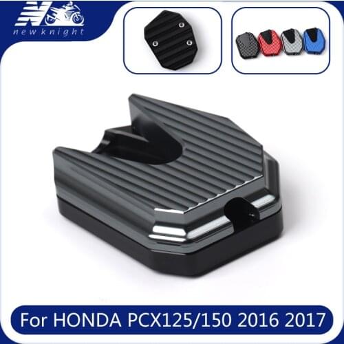 Brand New For Honda PCX125 PCX150 PCX 125 PCX 150 2016 2017 Scooter Side Stand Pad Plate Kickstand Enlarger Support Extension