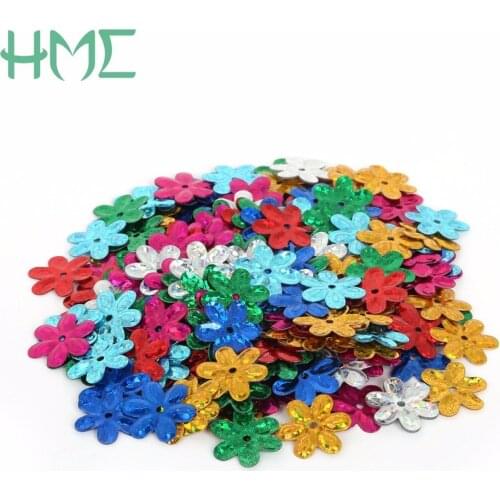 Multi Size Flower 20g Sequins Trim Loose Sequins For DIY Bag Crafts Sewing Party Dressing Clothing Accessories Art Decoration