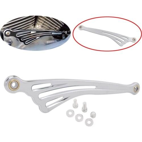 Chrome Motorcycle Wing Aluminum Gear Shift Lever Shift Linkage For Harley Touring Road King Softail Street Glide Trike