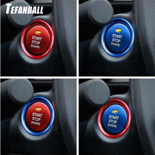 Car Engine Button Replace Cover STOP Key Accessories Switch Decoration Universal For Mazda 3 BM BN 6 GJ1 GL CX-4 CX4 CX-5 CX5