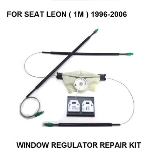 FOR SEAT LEON ( 1M ) WINDOW REGULATOR REPAIR KIT FRONT RIGHT SIDE 1996-2006