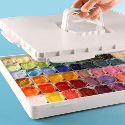 Marley Jelly Gouache Paint Set 54 Colors 30ml Painting Art Students Special Painting Professional Watercolor Painting Supplies