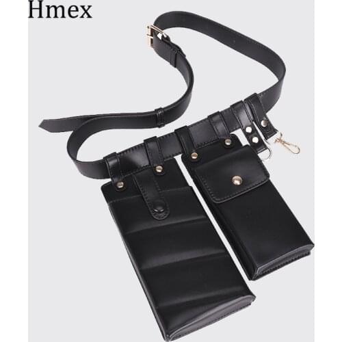 New Pu Leather Fanny Pack Waist Bag Belts for Woman Shoulder Bag Mobile phone Packs Chest Female Purse Crossbody Bag