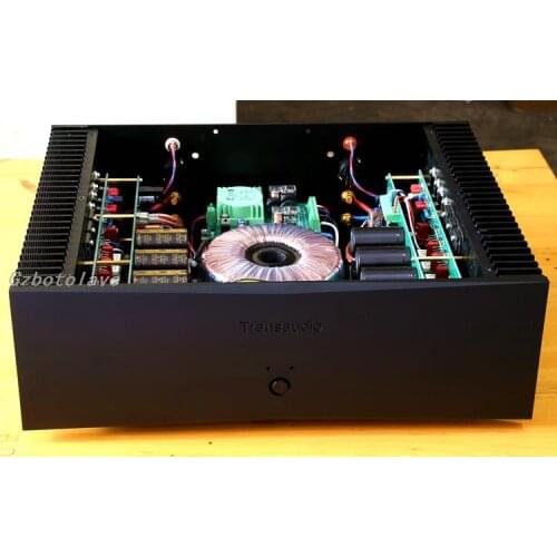 New Refer to dartzeel circuit pure rear stage Dual Channel HIFI amplifier ON MJL3281/MJL1302 transistors D9