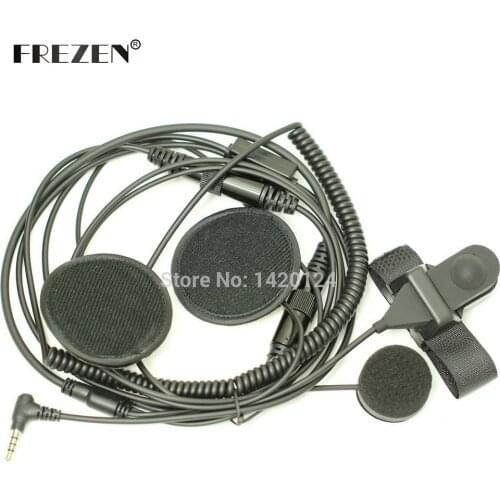 Full Face Moto Motorcycle Bike Helmet Earpiece Headset Mic Microphone 1-pin 3.5mm for Yaesu Vertex Radio
