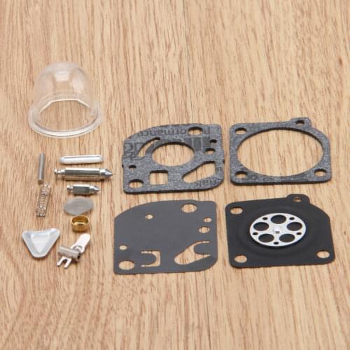 RB-47 Carburetor Repair Rebuild Diaphragm Carb Kit for ZAMA C1Q&C1U Series Poulan Featherlite WeedEater Craftsman Trimmer Blower