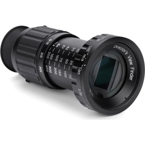 Adjustable Professional VD-11X Micro Directors HD Viewfinder Scene Viewer Phototgarphy Accessory 37mm standard filter thread