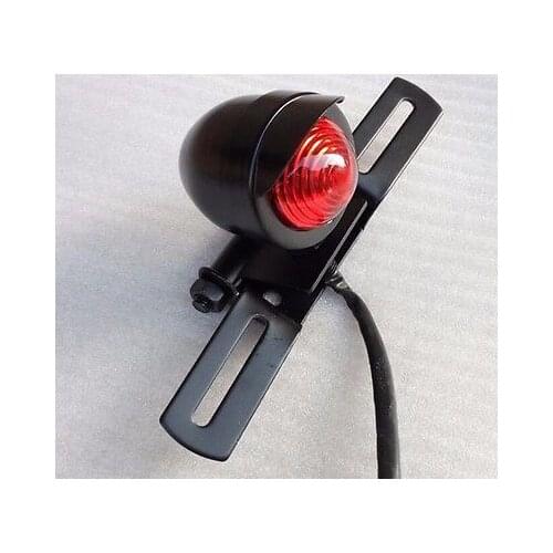 Retro Vintage Bullet Tail Stop Light for Harley Honda Kawasaki Suzuki Yamaha Rat