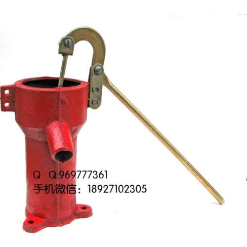 Hand pump Well pressure pump Well Oil pump Hand pressure cast iron Deep well Thick and durable