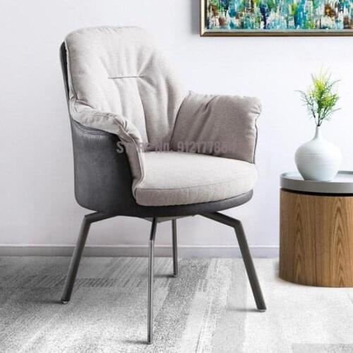 Rotating Fabric Computer Chair Home Comfortable Sedentary Gaming Chair Office Leisure Chair Student Study Chair