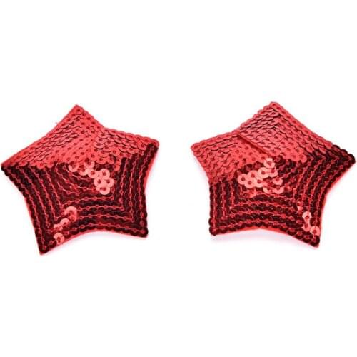 1Pair Nipple Cover Breast Petals 3 Colors Adhesive Stain Fashion Pasties Star Cross Lingerie Stickers Accessories