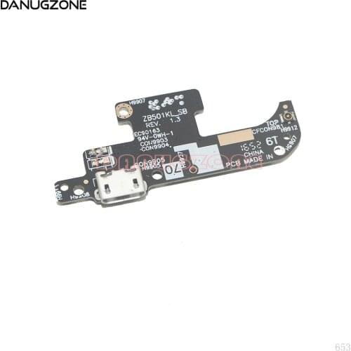 10PCS/Lot For ASUS Zenfone Live ZB501KL A007 USB Charging Dock Jack Plug Socket Port Connector Charge Board Flex Cable