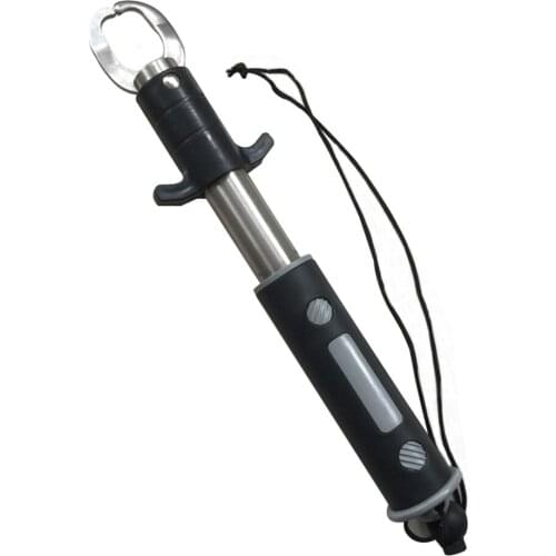 2 pcs HSP-606 20kg Big Fish Gripper with scale and tape Fish Trigger