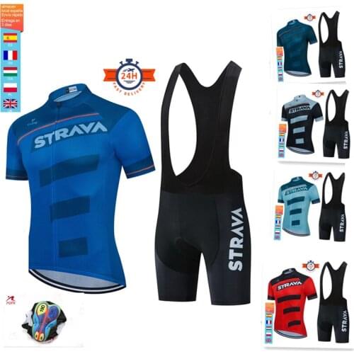 2020 cycling jerseys STRAVA summer mountain bike short sleeve cycling wear MTB jersey man riding bike cycling wear clothing