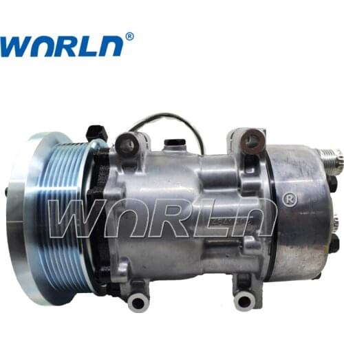 320-1291/4095/U4095 SD7H15 Truck Pumps 12 Volts AUTO A/C Compressor For Caterpillar WHEEL LOADER 924K
