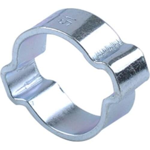 40pcs 5-15mm Vehicle Hose Clips Water Pipe Fuel Hose Air Tube Clamp Fastener