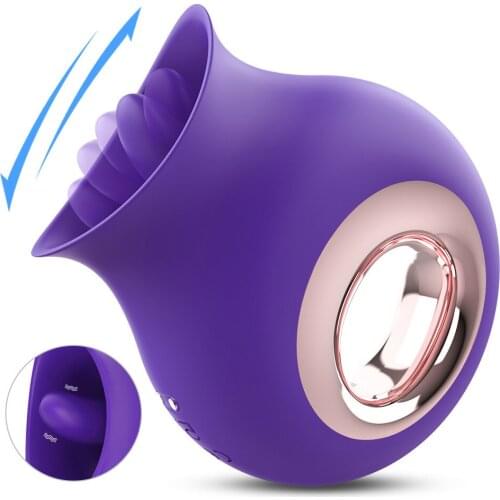 9 Speeds Oral Sucking Vibrator Licking Vibrating Rose Sex Toys For Women Tongue Nipple Clitoral Stimulator Female Masturbation