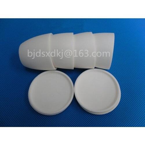 99.3% alumina crucible / 20ml / with lids / Arc-Shaped / corundum crucible / Al2O3 ceramic crucible / Sintered crucible