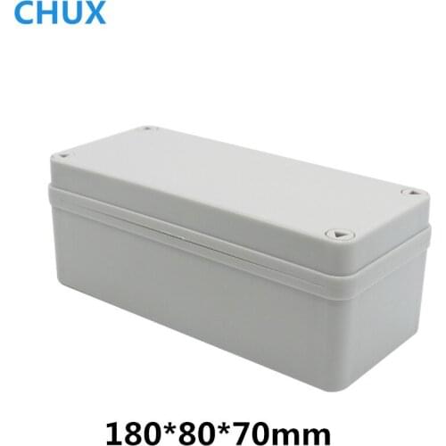 AG Series Waterproof DIY Electrical Junction Box 180*80*70mm ABS plastic Enclosure Case Outdoor Distribution box