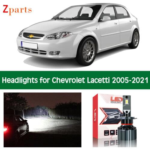 Car Bulbs For Chevrolet Lacetti LED Headlight Headlamp Low High Beam Canbus White Auto Lights Front Lamp 12V 6000K Accessories