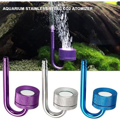 1Pc Professional Aquarium Swimming Pool Fish Tank Diffuser Carbon Dioxide Atomizer Parts Water Tank Accessories Supplies