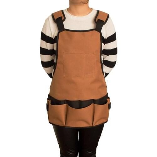Oxford Cloth Apron Garden Multi-function Tool Storage Barbecue Multi-pocket Woodworking Electrician Overalls