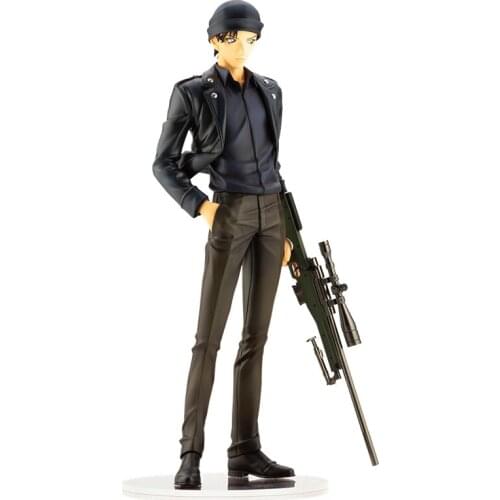 Detective Conan Shuichi Akai Anime Figure Hand-Made Model Decoration Toy 24Cm Pvc Model Cartoon Doll Collectibles Ornaments