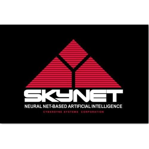 60x90cm/90x150cm/120x180cm skynet neural net based artificial intelligence flag