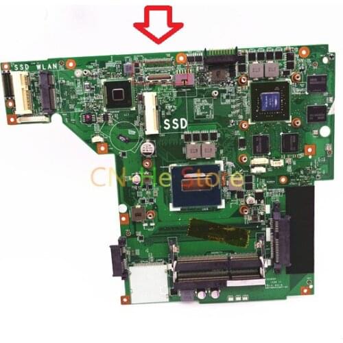 JOUTNDLN FOR MSI GE70 MS-1759 Laptop motherboard MS-17591 VER 1.0 DDR3 W/ i7 4710HQ CPU GTX860M GPU